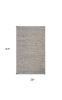3' X 5' Natural Wool Handmade Area Rug