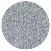 6' Round Slate Heather Plain Indoor Area Rug
