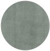 6' Slate Blue Round Indoor Shag Rug