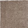 5' X 7' Beige Heather Indoor Shag Rug