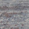 3' X 5' Slate Gray Abstract Hand Loomed Area Rug