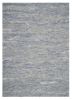 5' X 7' Ocean Blue Hand Tufted Abstract Indoor Area Rug