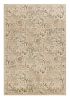 8' X 11' Ivory Machine Woven Floral Traditional Indoor Area Rug