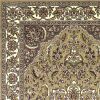 2' X 3' Beige And Ivory Floral Medallion Area Rug