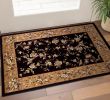 1' X 2' Polypropylene Black Or Beige Area Rug