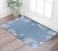 2' X 3' Light Blue Hand Tufted Area Rug