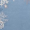 2' X 3' Light Blue Hand Tufted Area Rug