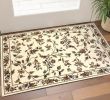 2' X 3' Ivory Machine Woven Floral Vines Indoor Accent Rug