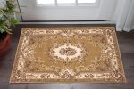 2' X 3' Polypropylene Beige Or Ivory Accent Rug