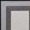 2' X 3' Uv Treated Polypropylene Charcoal Accent Rug