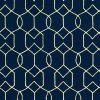 2' X 3' Uv Treated Polypropylene Navy Accent Rug