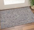 2' X 4' Blue Wool Hand Tufted Area Rug