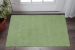 2' X 4' Spearmint Green Indoor Shag Rug