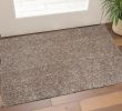 2' X 4' Beige Heather Indoor Shag Rug