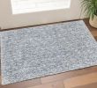 2' X 4' Slate Heather Indoor Shag Rug