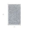 2' X 4' Slate Heather Indoor Shag Rug