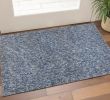 2' X 4' Indigo Hand Woven Area Rug