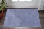 2' X 4' Polyester Purple Area Rug