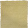 2' X 4' Canary Yellow Indoor Shag Rug