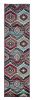 2' X 7' Red Polypropylene Runner Rug