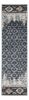 2' X 7' Slate Blue Polypropylene Runner Rug
