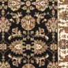 2' X 8' Black Or Ivory Traditional Bordered Rug