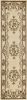 2' X 8' Ivory Medallion Runner Rug