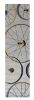 2' X 7' Grey Wheels Runner Rug