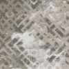 3' X 5' Sand Geometric Distressed Area Rug