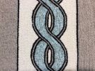 3' X 5' Ivory Or Spa Braid Design Uv Treated Area Rug