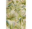 3' X 5' Sand Tropical Botanical Hand Tufted Area Rug