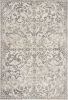 3' X 5' Ivory Floral Vines Distressed Area Rug