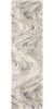 7' Runner Natural Abstract Runner Rug
