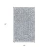 3' X 5' Slate Heather Indoor Shag Rug