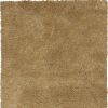 3' X 5' Gold Plain Area Rug