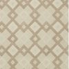 2' X 7' Ivory Diamond Tiles Wool Runner Rug