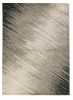 7' X 10' Silver Grey Machine Woven Abstract Brushstroke Indoor Area Rug