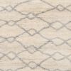 7' X 9' Gray and Ivory Area Rug
