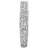47" Aluminum Silver Twigs Cylinder Floor Vase