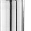 40" Silver Aluminum Cylinder Table Vase