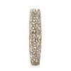 40" Aluminum Gold Twigs Cylinder Floor Vase