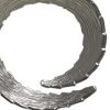 16" Black and Silver Marble and Aluminum Tabletop Sculpture