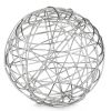 12" X 12" X 12" Silver Extra Large Wire Sphere