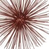 8" X 8" X 8" Red Medium Spiked Sphere
