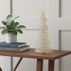 16" Glam Gold And Faux Crystal Christmas Tree