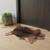 2' X 3' Tricolor Calfskin/Microsuede Contemporary - Area Rugs