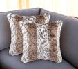 18" X 18" X 5" Acrylic Plush Polyester Polyfill Lynx 2 Pack Pillow