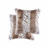 18" X 18" X 5" Acrylic Plush Polyester Polyfill Lynx 2 Pack Pillow