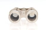5" Brass Aluminum Hand Painted Decorative Binocular Tabletop Sculpture