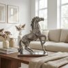 5" X 12.5" X 11" Horse Statue With Base